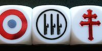 ASL Battle Dice Axis and Allies Pack 12.5mm
