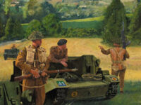 The Scottish Lion on Patrol - Ken Smith