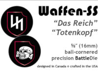 2nd/3rd SS Panzer Division Battle Dice - 16mm