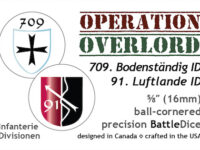 D-Day - German 709 and 91 Infantry Divisions - 16mm Precision Battle Dice
