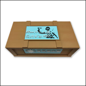 Stack Guards - Brown/Blue (Chinese)