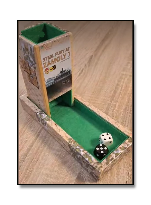 Zamoly - Dice Tower. Limited Edition - By Mario Aceto